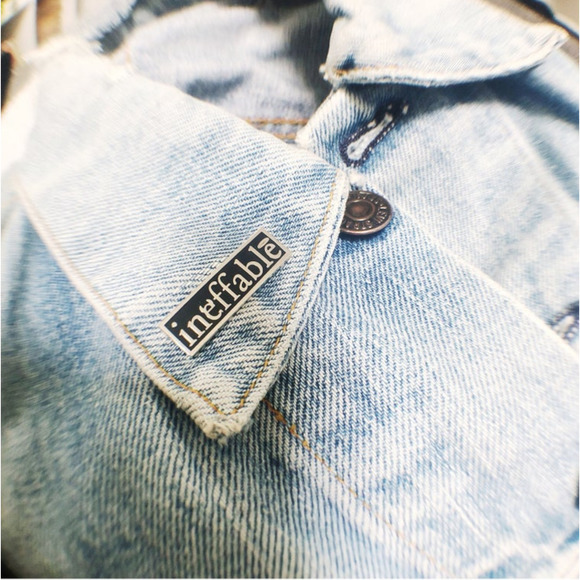 Good Omen's INEFFABLE Collectible Enamel Pin NEW! 825 - Picture 3 of 11